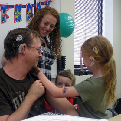 Family - cochlear implants