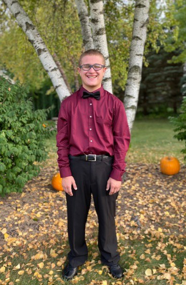 James Manlink - dressed for homecoming