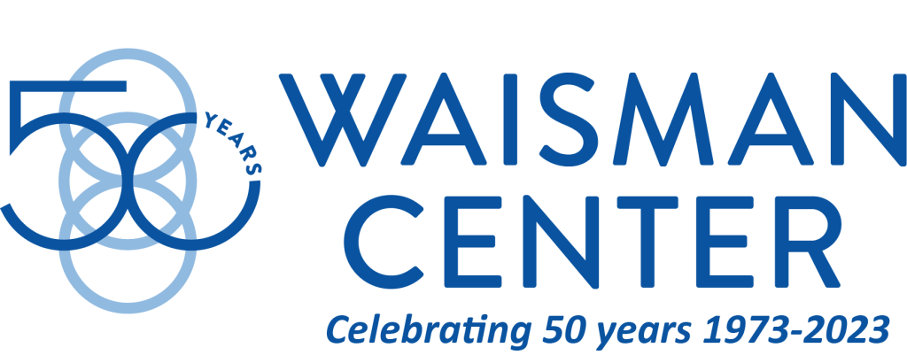 Waisman Center 50th Anniversary Logo