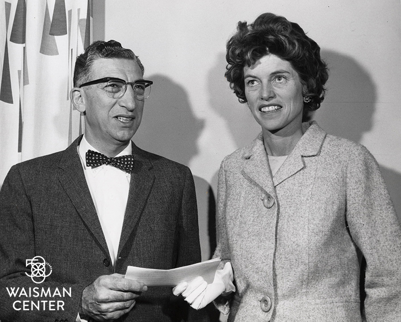 Harry Waisman and Eunice Kennedy Shriver