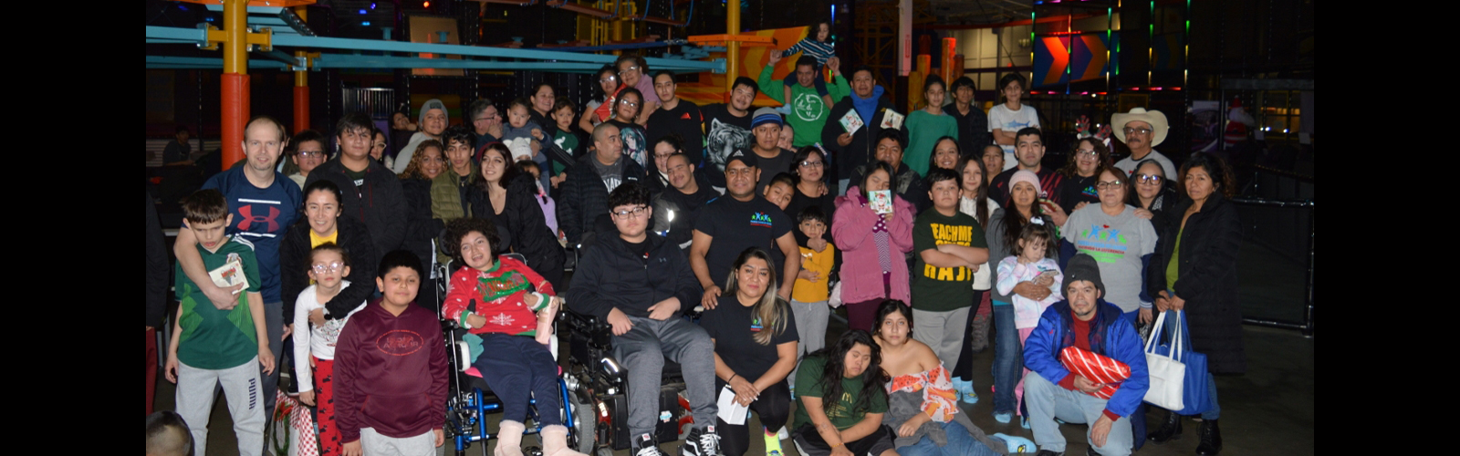 Christmas activity by Padres e Hijos en Acción for kids with disabilities and their families