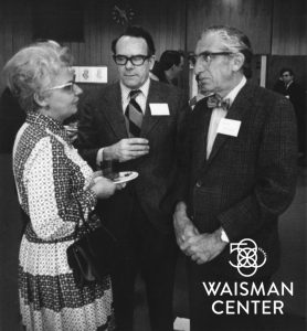 Ethel and Harry Waisman (right)