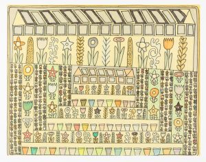 "Green House with Flowers" by Robert Hanneman