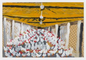 "The Coop of White Chickens" by SebastiaoTheodoro Paulinoda Silva